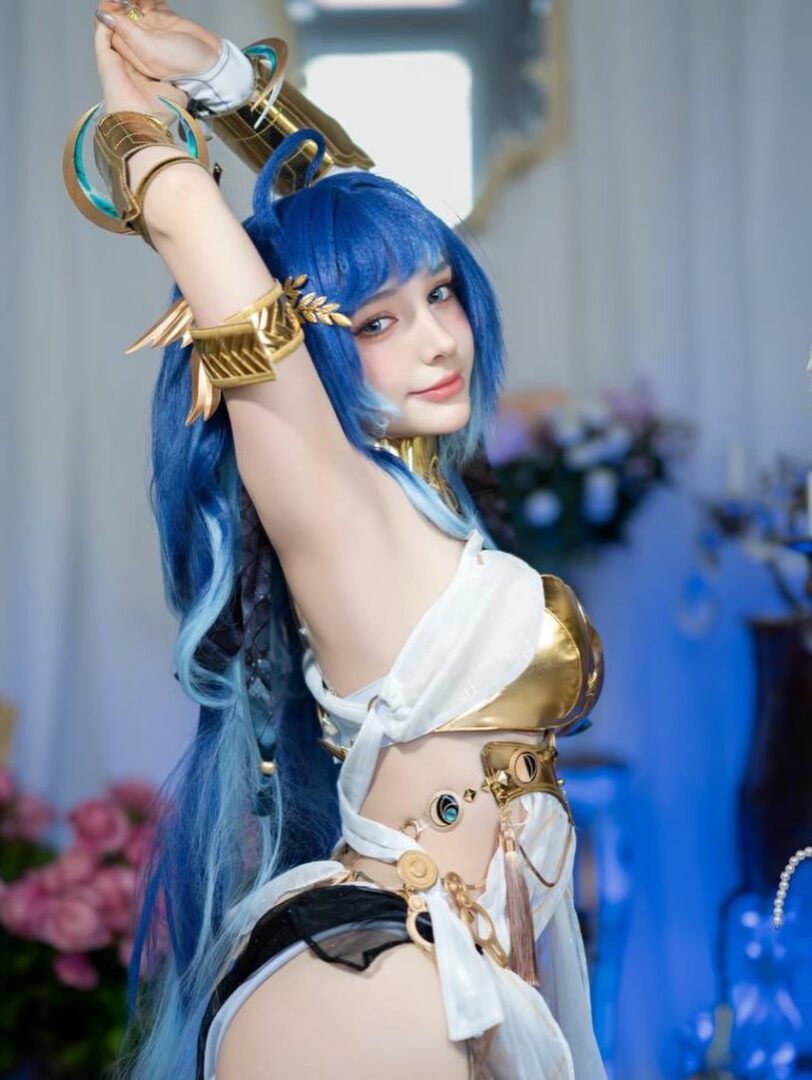 accept her gift💕 iuno ..#명조 #wutheringwaves  #鳴潮 #iuno #cosplay (2)