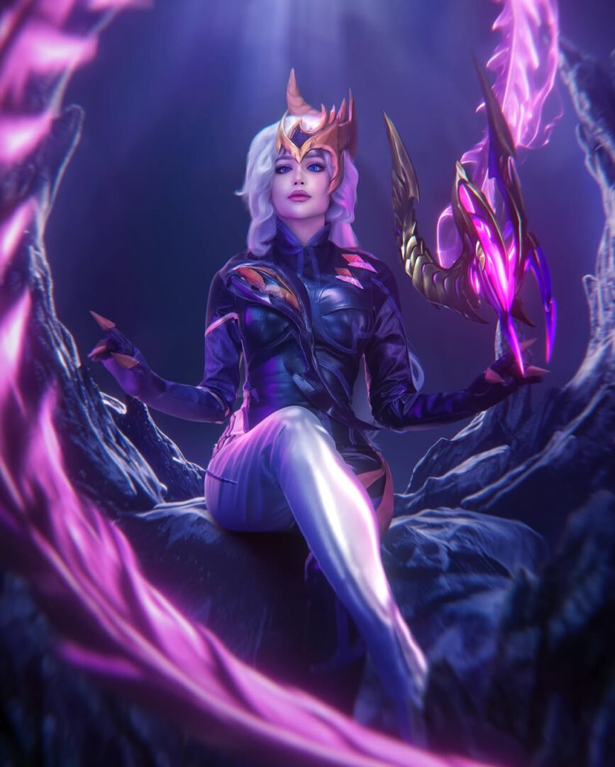 i am the sovereign of the abyss. 💜 obsidia from @mlbb philippines #mlbb #mobilelegendsbangban