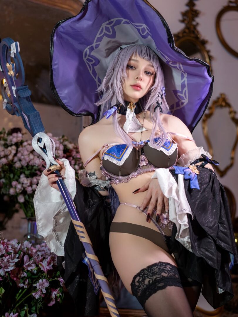 the herta cosplay by me 3 ...#cosplay #cos #theherta #herta #honkaistarrail #honkai #hsr #anime (2)