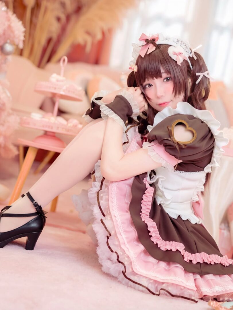 happy valentines day!!! 🥰❤️🩷ハッピーバレンタインデー！！💗情人節快樂！！😘難得的為了節日去拍照了！✨好久沒拍照了呢！這樣的我也喜歡嗎？🥹photo by (2)
