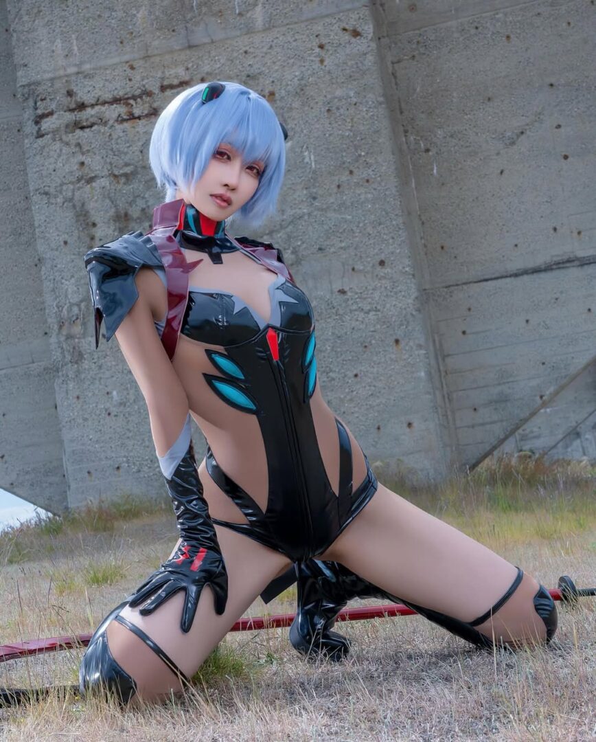 neon genesis evangelion rei (tentative name)#绫波丽 #明日香 #新世纪福音战士 #人类补完计划 #绫波丽cosplay #明日香cosplay (4)