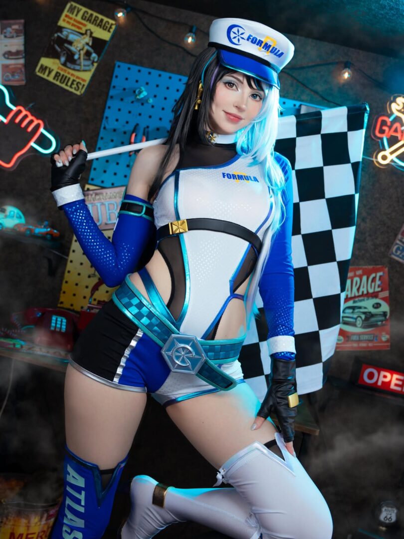 Sophie cosplayer profile from Tokyo, Japan. luna snow in her new sonic trailblazer skin!!! i never thought luna snow would suit me for a cos (1)