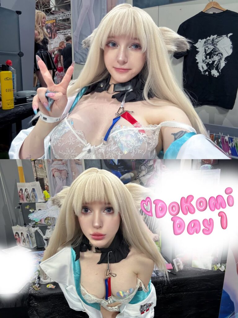 ✨ dokomi day 1 ✨i was really nervous on this day. the day before, we spent hours setting up the