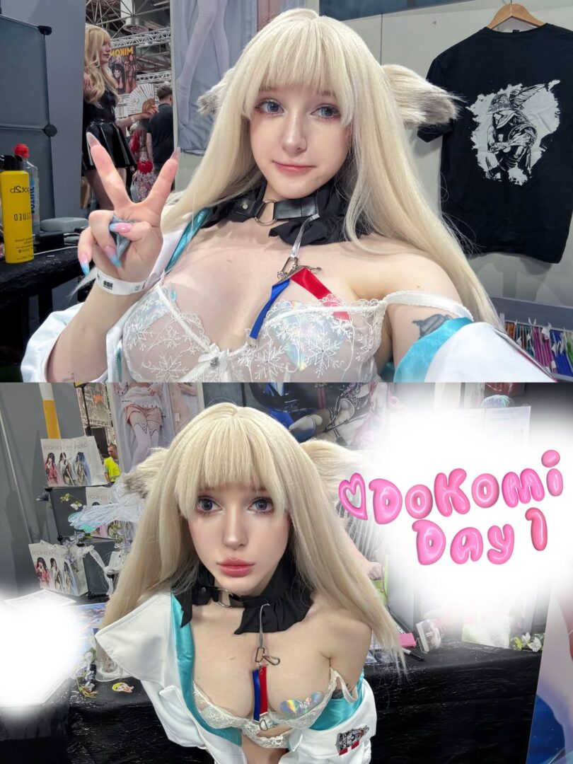Hioshi.cos at DoKomi 2026 ✨ dokomi day 1 ✨i was really nervous on this day. the day before, we spent hours setting up the