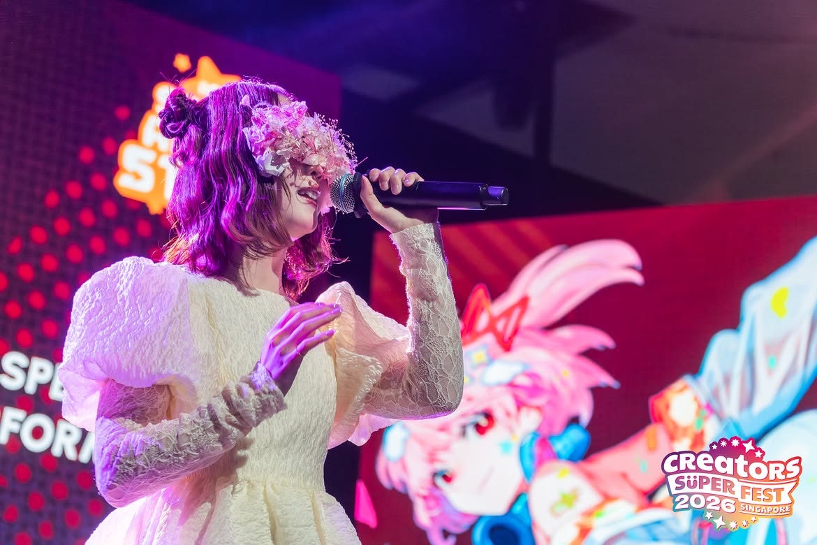 Creators Super Fest Singapore 2026 #csf26 kohana lam @lam dayo delivered a truly unforgettable live performance on super akiba stag