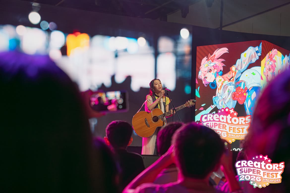 Creators Super Fest Singapore 2026 #csf26 rie fu @riefuofficial closed out super akiba stage with a performance that will stay with
