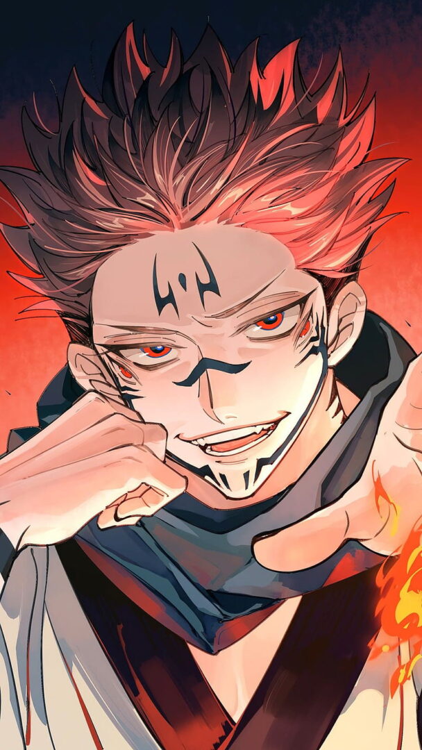hd wallpaper sukuna anime demon dragon itadori joker jujutsu kaisen kakashi red tokyo