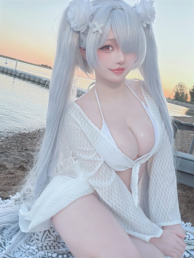my prince, don’t you think this swimsuit looks perfect on me 🤍王子大人，這樣的我十分美麗對吧？#nikkesummer2026 (2)
