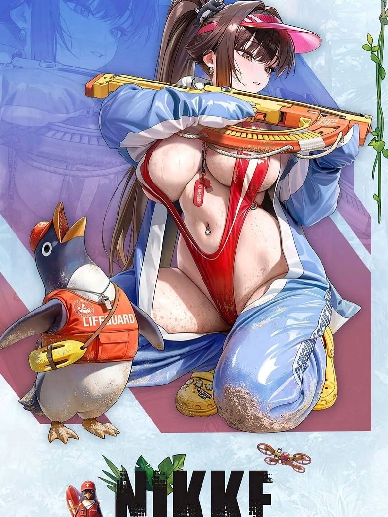Marciana – Marine Study Cosplay Review by HaneAme nikke marciana cosplaylactose intolerant 🤭i even made little penguins🐧members get the full set (4)